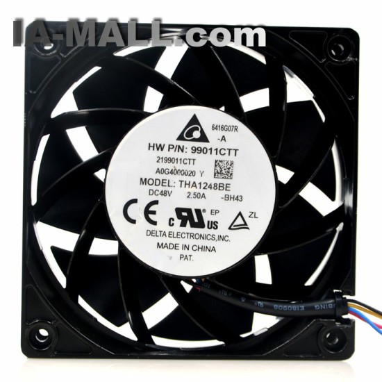 Delta THA1248BE 48V 2.50A ultra violence aluminum frame fan