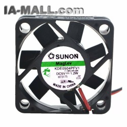 Sunon Maglev KDE0504PFV1 DC 5V 1.2W 2 Lines Server Inverter Axial Cooling Fan