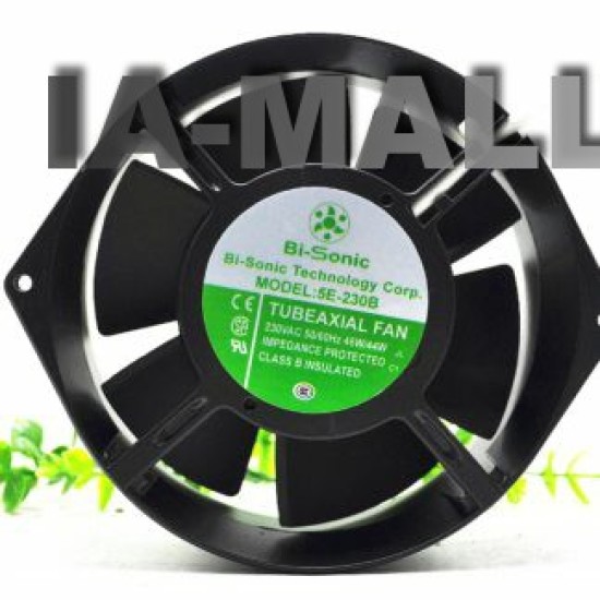 Bi-Sonic 5E-230B High temperature resistant AC 220V Axial flow cooling fan