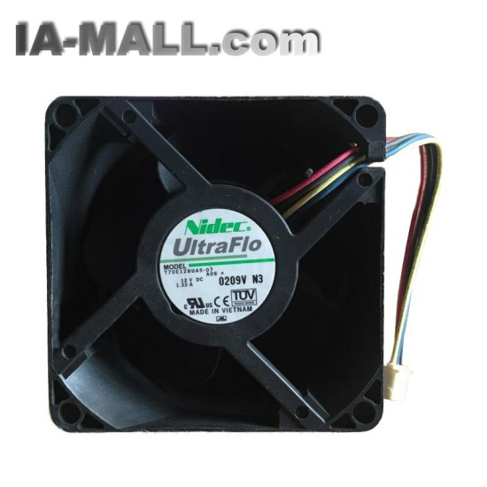 Nidec T70E12BUA5-07 DC 12V 1.33A server cooling fan