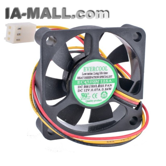 EVERCOOL EC4510M12SA 12V 0.07A CPU Cooler Fan