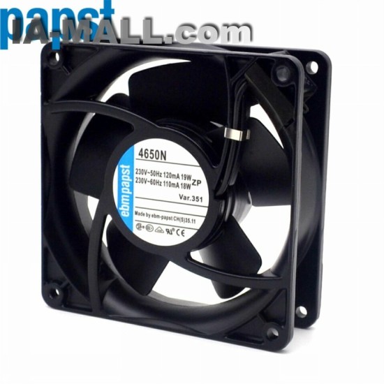 Ebmpapst 4650N 230V TYP4650N 19/18W  metal  fan