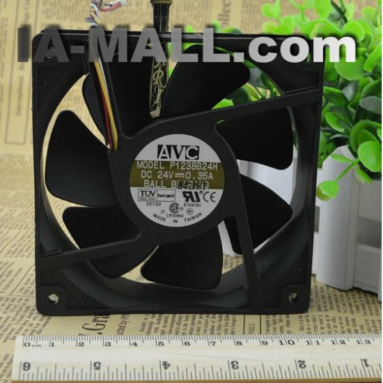 AVC P1238B24H 12CM 120*120*38 24V 0.35A four wire inverter dual ball fan