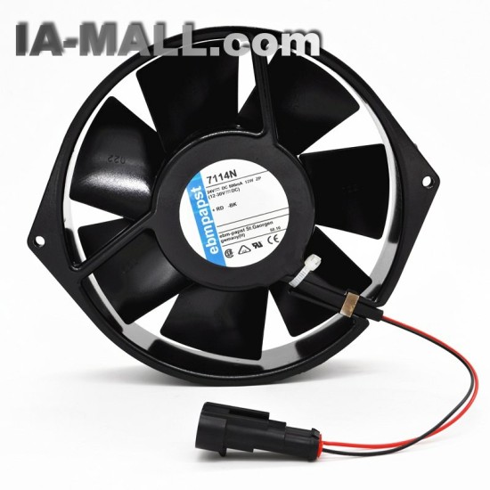 EBM Papst 7114N DC 24V 12W 150x38mm 2-wires axial cooling Fan