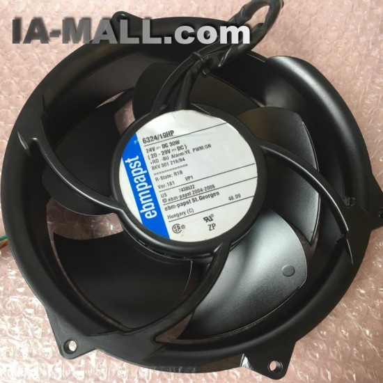 6324/19HP BKV301216/94 DC24V 30W ebmpapst cooling fan