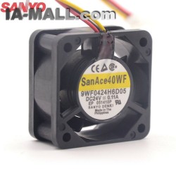 Sanyo 9WF0424H6D05 DC24V 0.11A 3-P axial cooling fan