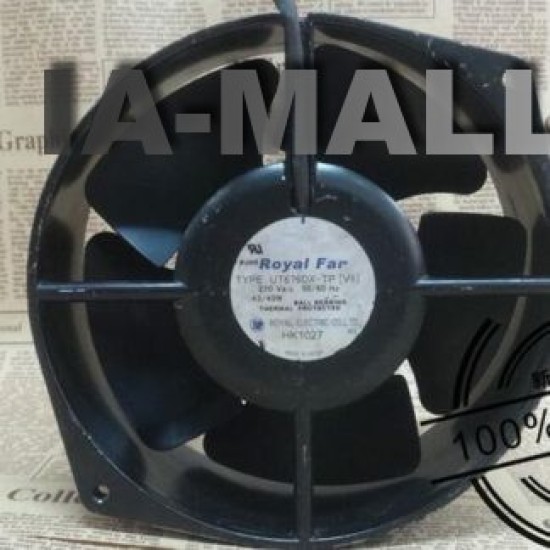 ROYAL FAN UT676DX-TP 24VDC 0.63A cooling fan