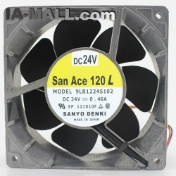 Sanyo 9LB1224S102 DC24V 0.46A 12cm inverter fan