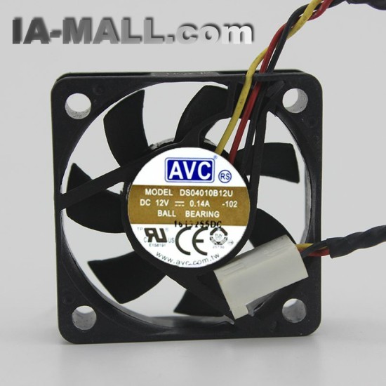 AVC DS04010B12U DC 12V 0.14A ball bearing CPU axial cooling fan