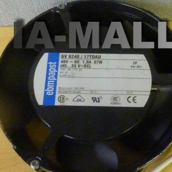 Ebmpapst  DV6248/17TDAU   DC 48V 87W 4  lines   cooling   fan