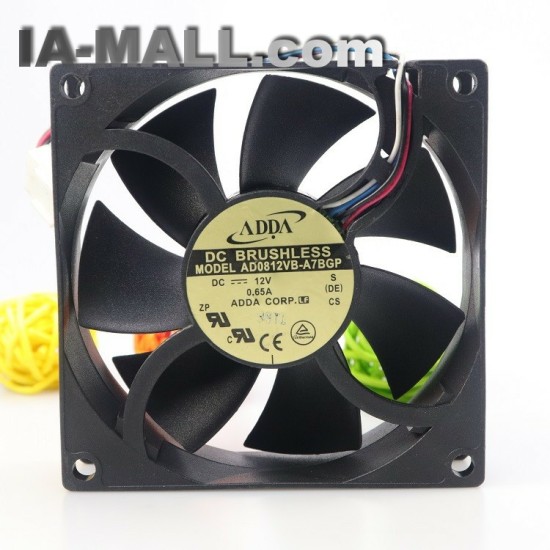 ADDA AD0812VB-A7BGP 12V 0.65A server inverter axial fan