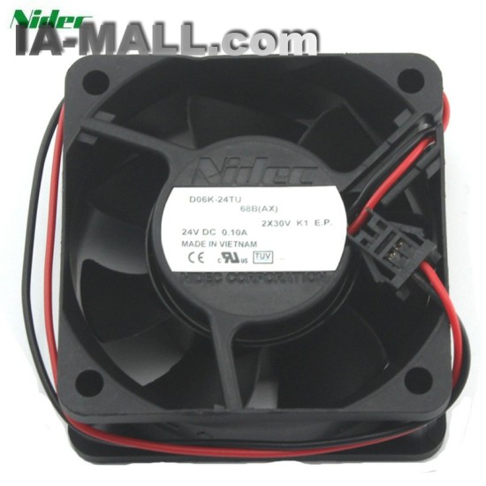 Nidec D06K-24TU 24V 0.10A 48B inverter cooling fan