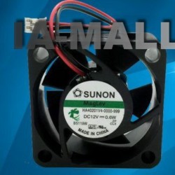 SUNON HA401V4-0000-999 DC12V 0.6W 40*40*mm 2-line Cooling Fan
