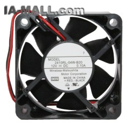 NMB 2410RL-04W-B20 6cm 60mm 60x60x25mm DC 12V 0.10A Double ball bearing silent cooling fan