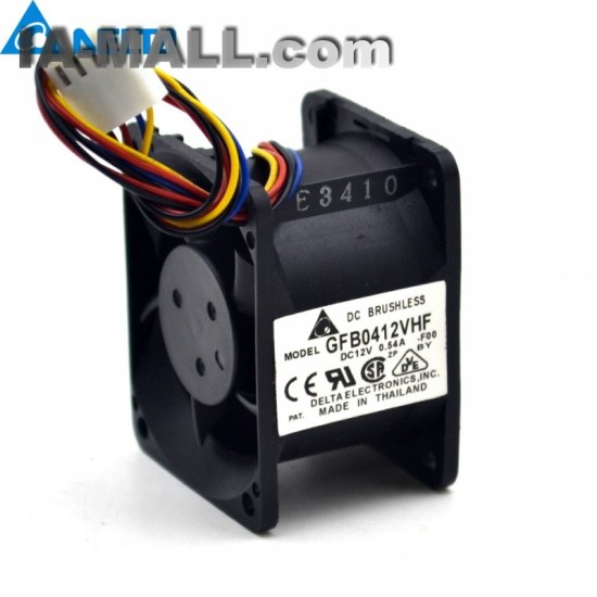 Delta GFB0412VHF 12V 0.54A server cooling fan