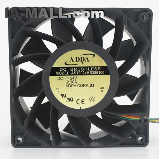 ADDA AS12024HB389100 DC24V 2.1A  Cooling Double Ball Fan