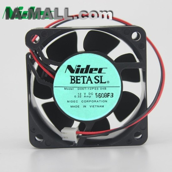 Nidec D06T-12PS5-04B 12V 0.32A cooling fan