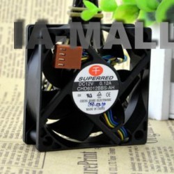 CHD6012BBS-AH 12V 0.12A 6CM 60*60*20 PWM CPU four line temperature control fan