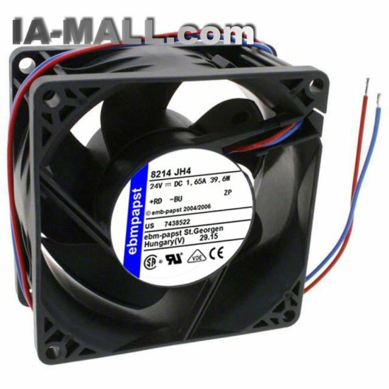 Ebmpapst 8214 JH4 8214JH4 DC 24V 1.65A 8cm server cooling fan