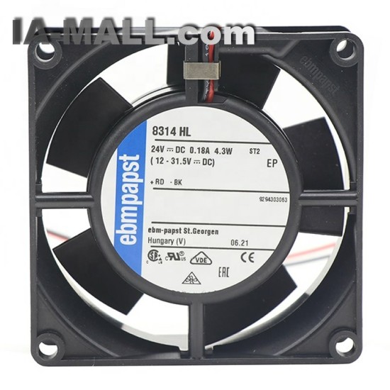 8314HL ebmpapst DC axial compact fan