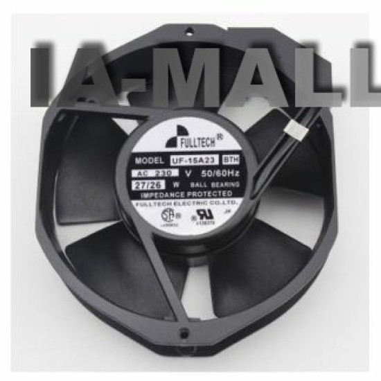 FULLTECH UF15A23 BTH AC230V 50/60Hz ball bearing impedance protected cooling fan