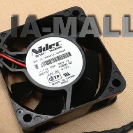 Nidec M34313-55RA3F DC24V 0.16A 2 line ABB inverter fan