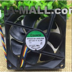 SUNON PF92251B1-0000-S99 12V 4.7W Four-line large Air cooling Fan