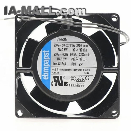 8550N ebmpapst 230VAC axial fan