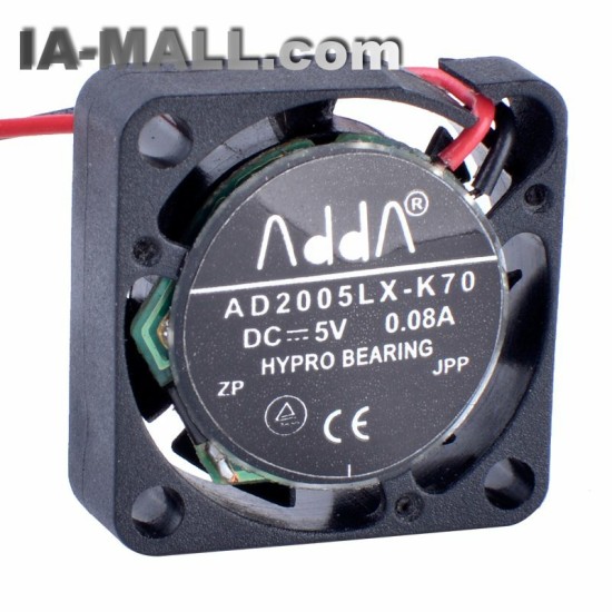 ADDA AD05LX-K70 DC5V 0.08A Miniature ultra-thin cooling fan