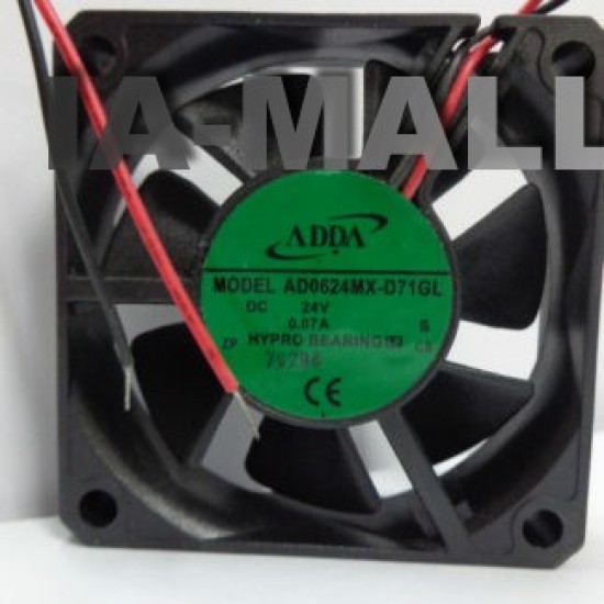 ADDA AD0624MX-D71GL 24V 0.07A 6cm  Inverter cooling fan
