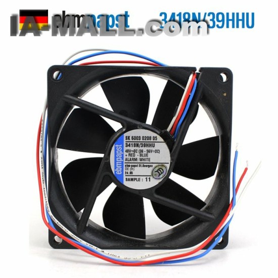 ebmpapst 3418N/39HHU 48V waterproof cooling fan