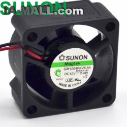 SUNON GM1204PKVX-8A 12V 2.4W 2Wire Server Cooling Fan