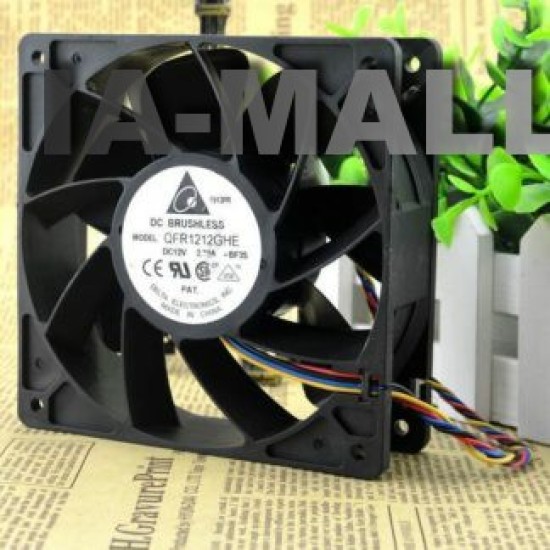 Delta QFR1212GHE 12V 2.70A 4-line Cooling Fan