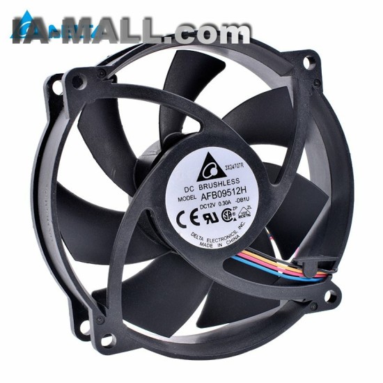 DELTA AFB09512H 12V 0.30A Double ball bearing cooling fan