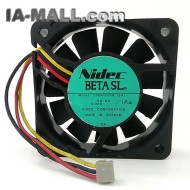 Nidec D06R-05TM 12H1 DC5V 0.34A 3Line Hydraulic Bearing Cooling Fan