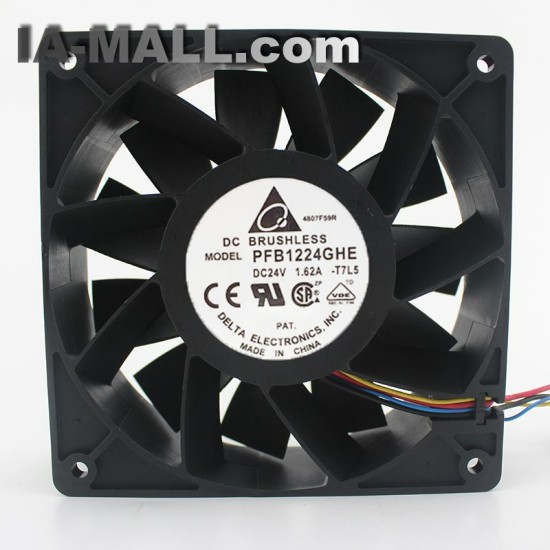 Delta PFB1224GHE 24V 1.62A 12cm Air volume Inverter fan