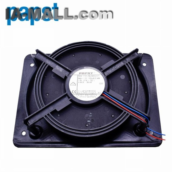 PAPST TYP RDE 110-25/24R/C01 DC 24V 2.4W 2-pin turbine fan