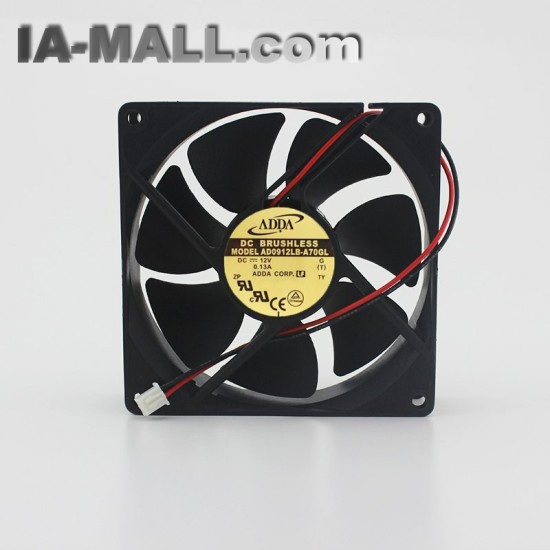 ADDA AD0912LB-A70GL DC12V 0.13A silent dual ball bearing chassis fan