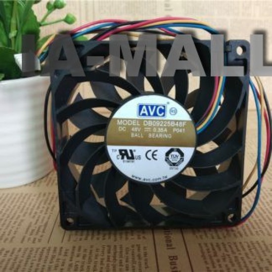 AVC DB09225B48F 9225 48v 0.35a  48V Cooling fan