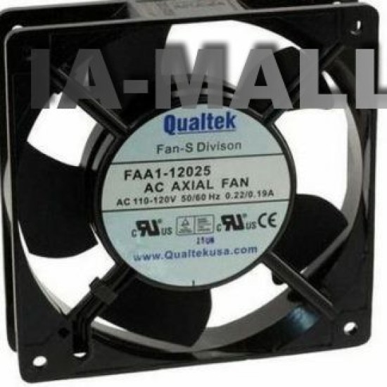 Qualtek FAA1-125NBMW31 115VAC  AC axial cooling fan