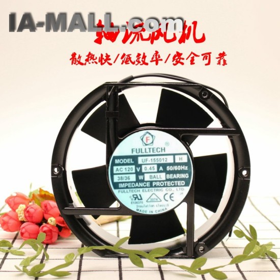 FULLTECH UF-155012 H 1V 0.45A 38/36W Two Ball Bearing cooling fan