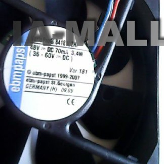 ebmpapst 8418N/2HI 48V 70mA 3.4W cooling fan