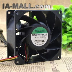 SUNON PMD2408PMB2-A DC 24V 7.2W 8cm inverter cooling fan
