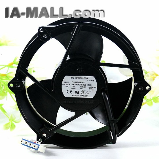 Delta EHB1748EHG BKV301216/130 48V 1.44A  4-Wire metal Cooling Fan