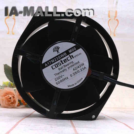 COSTECH A17M23SWB M00 230V 42W 0.25A Ball Bearing cooling fan