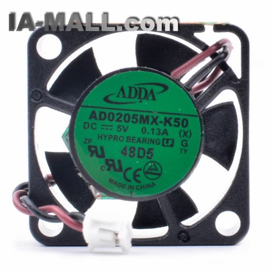 ADDA AD0205MX-K50 DC5V 0.13A small ultra-thin micro cooling fan