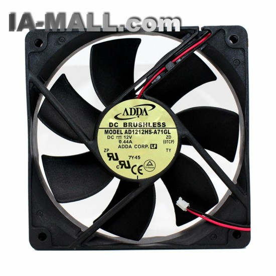 ADDA AD1212HS-A71GL 12V 0.44A 12CM 2-wire cooling fan