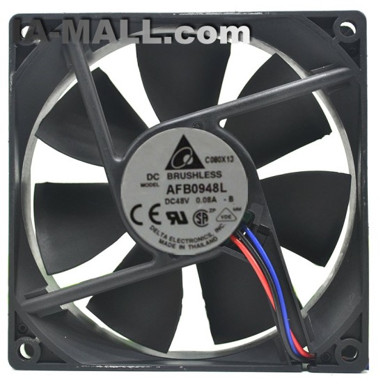 Delta AFB0948L DC 48V 0.08A 9CM  2Wire server cooling fan