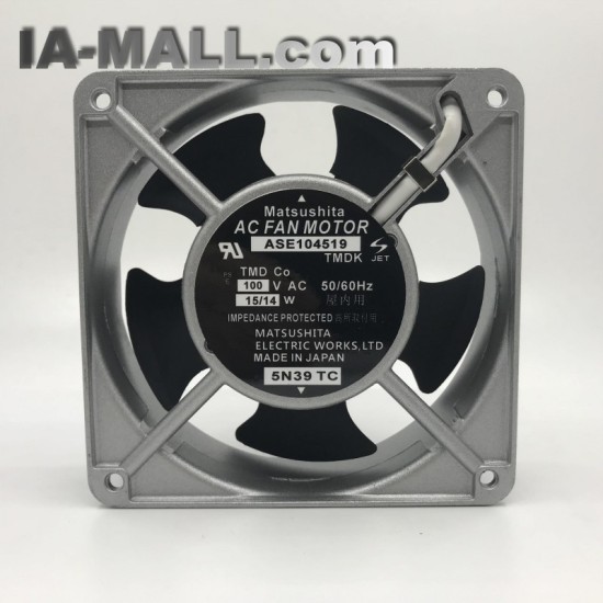 Matsushita ASE104519 AC 100V 15/14W 120x120x38mm Server Cooling Fan