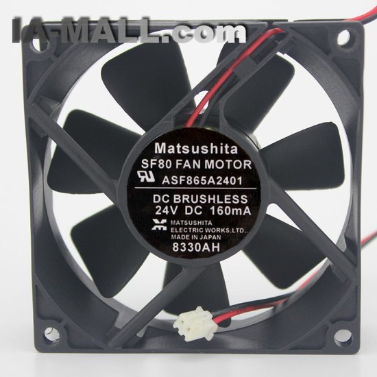 Matsushita  SF80 FAN MOTOR  ASF865A2401  24VDC 160mA Fan